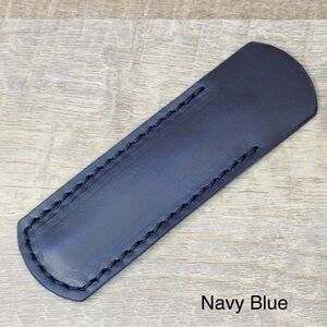 Handmade Horween Chromexcel Blie Leather Case for Kaweco SPORT AL Pen NO Pen